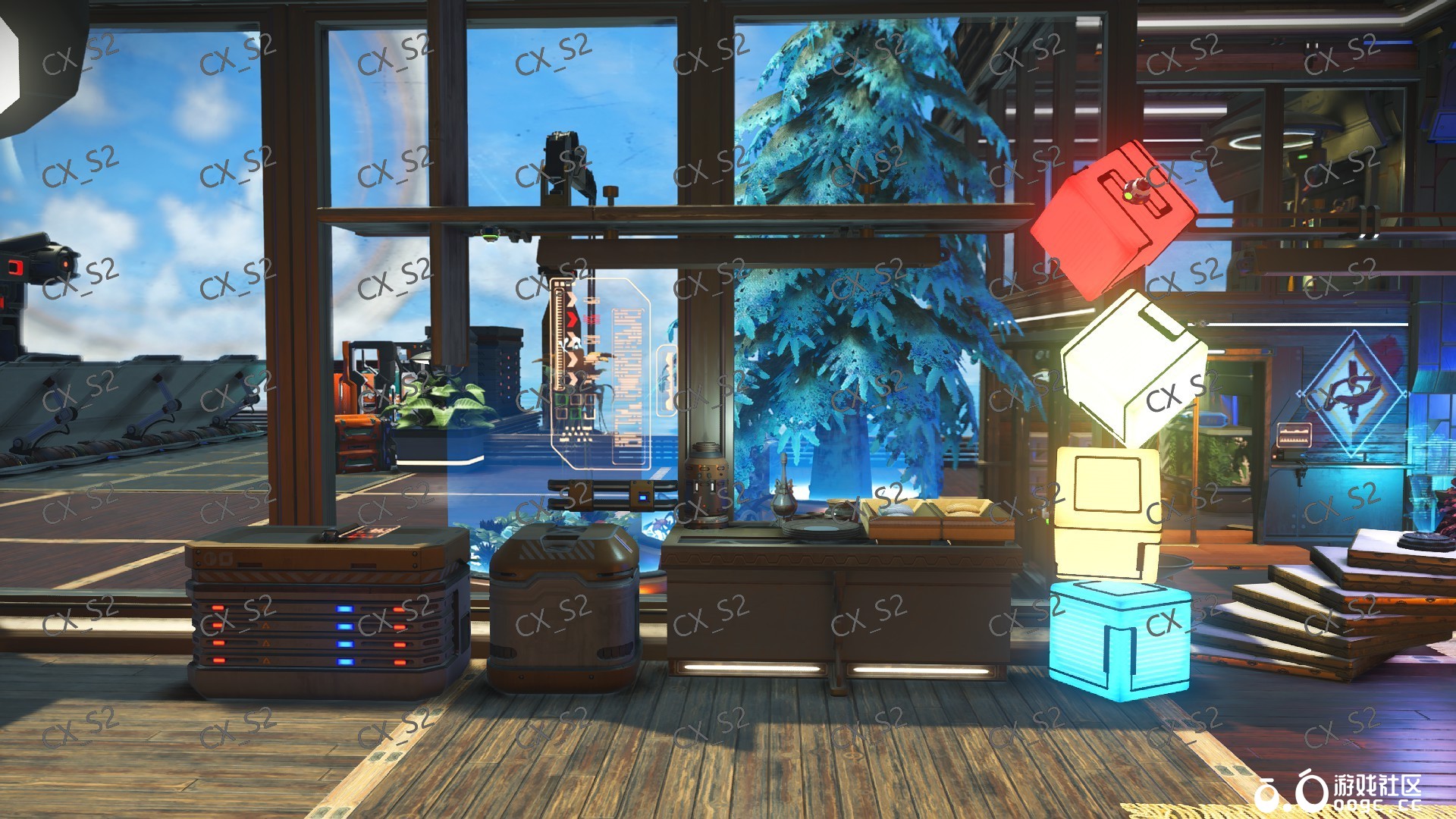 海洋生活平台基地-7