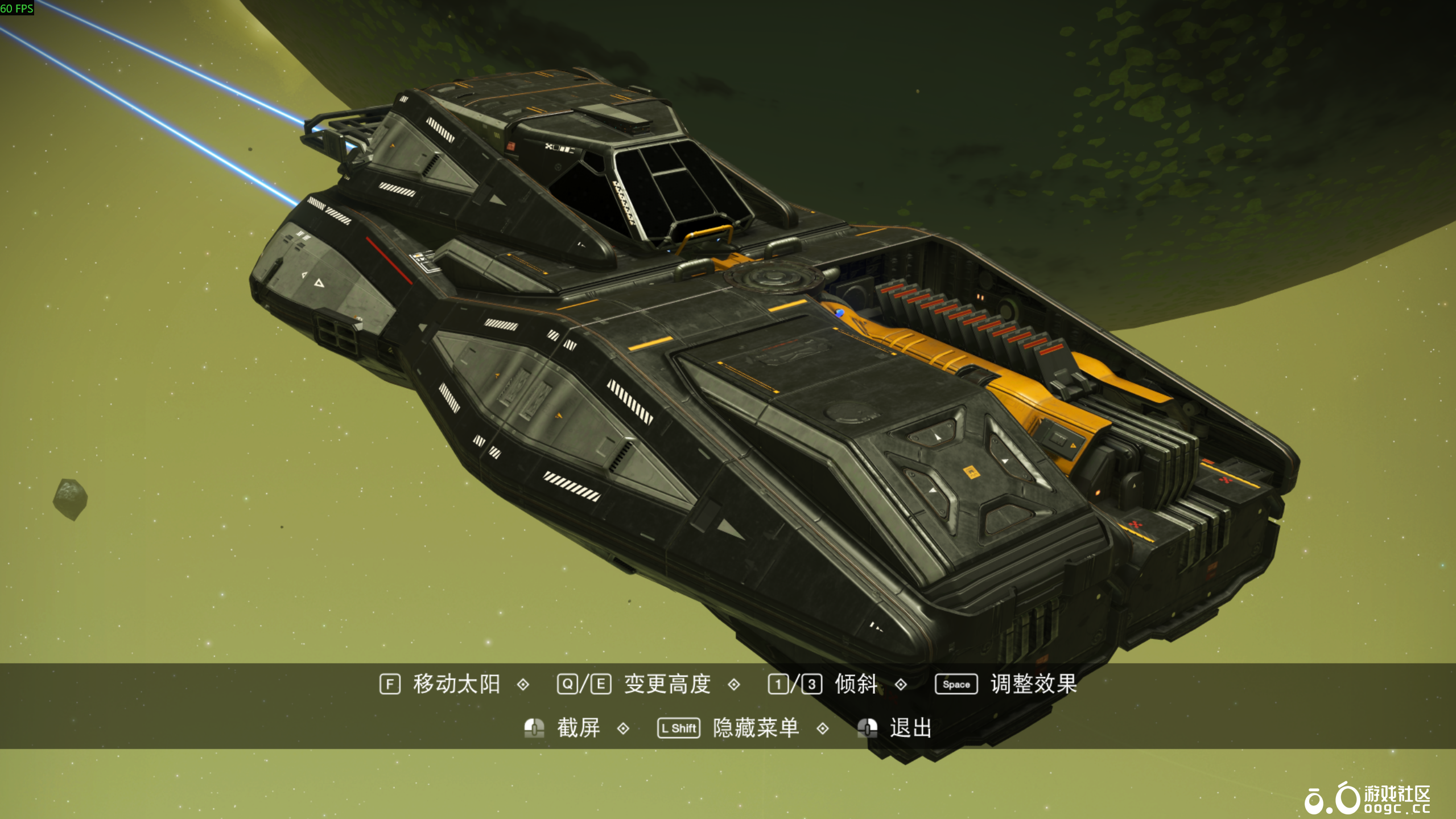 无人深空-可拆卸引擎盖的肌肉车造型护卫舰-5