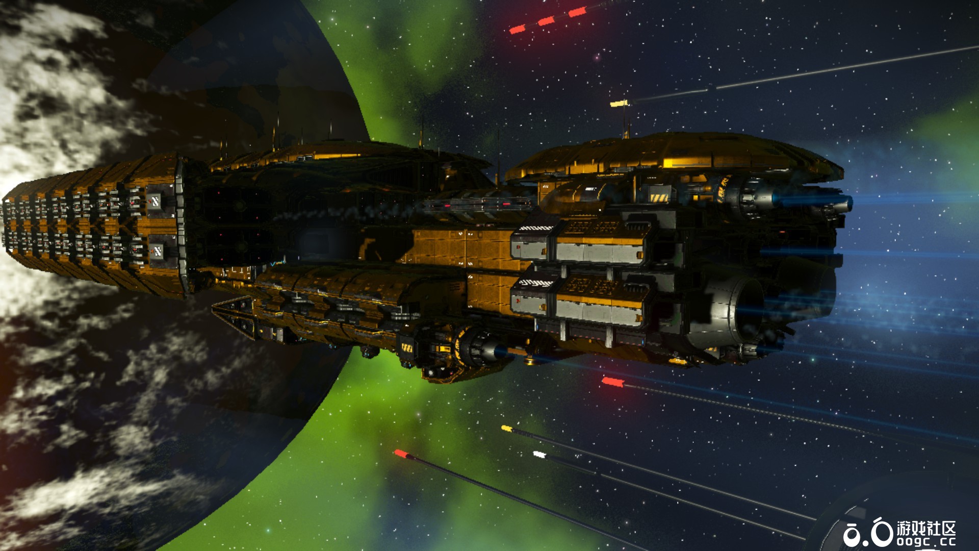 My take on Eve Online's, the Imperial battleship : The Abaddon -11