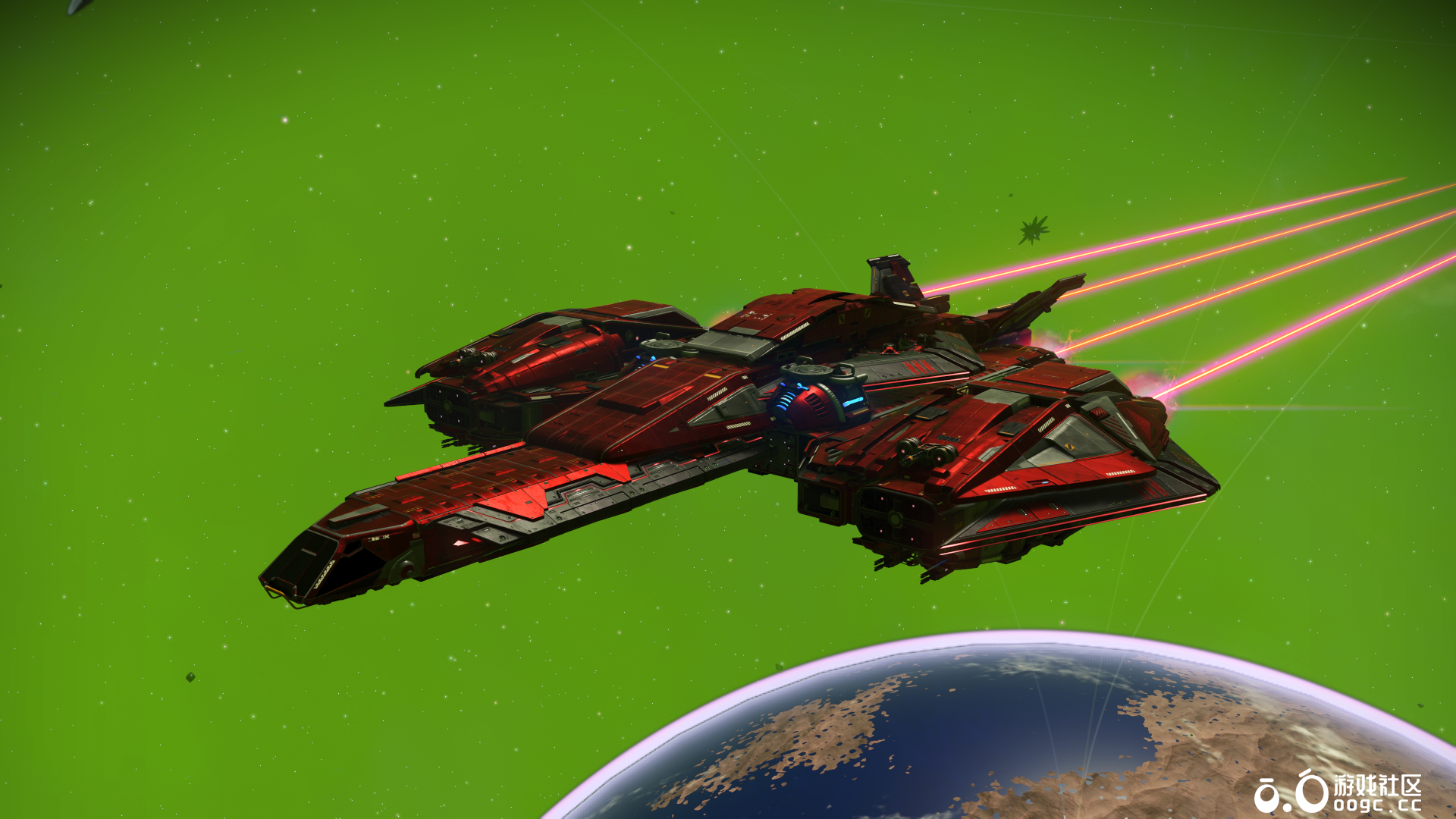 阿特拉斯风格双层观光飞船-1