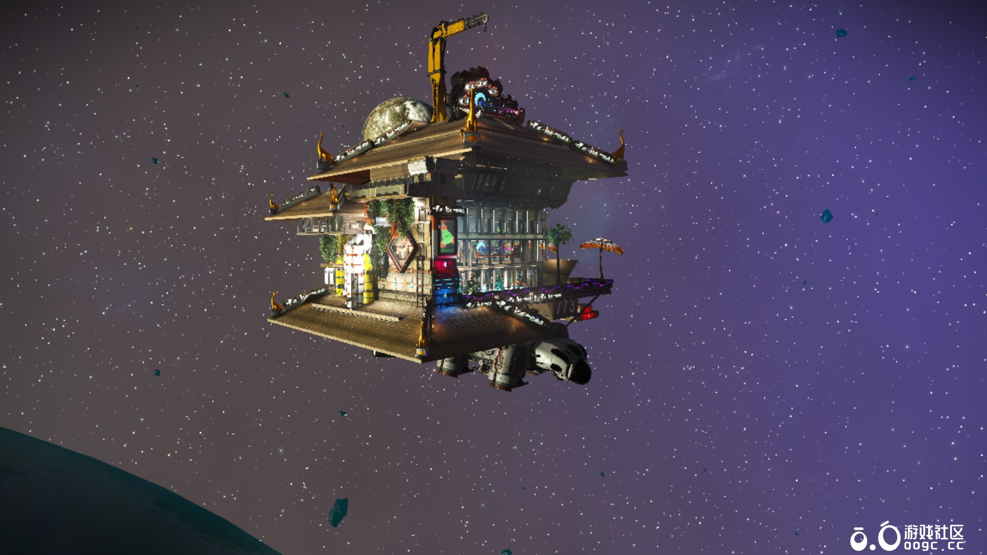 带着别墅随便飞，想去哪个星球就去哪个星球-3