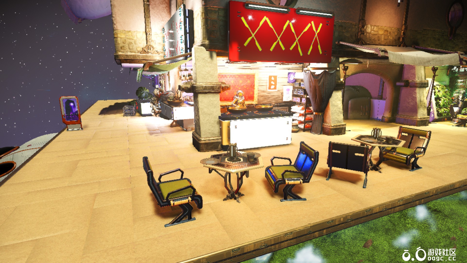 离谱但好逛！会飞的复古市井楼 ，自带老铺的浮空老城会飞的建筑。沉浸式空中烟火！-5