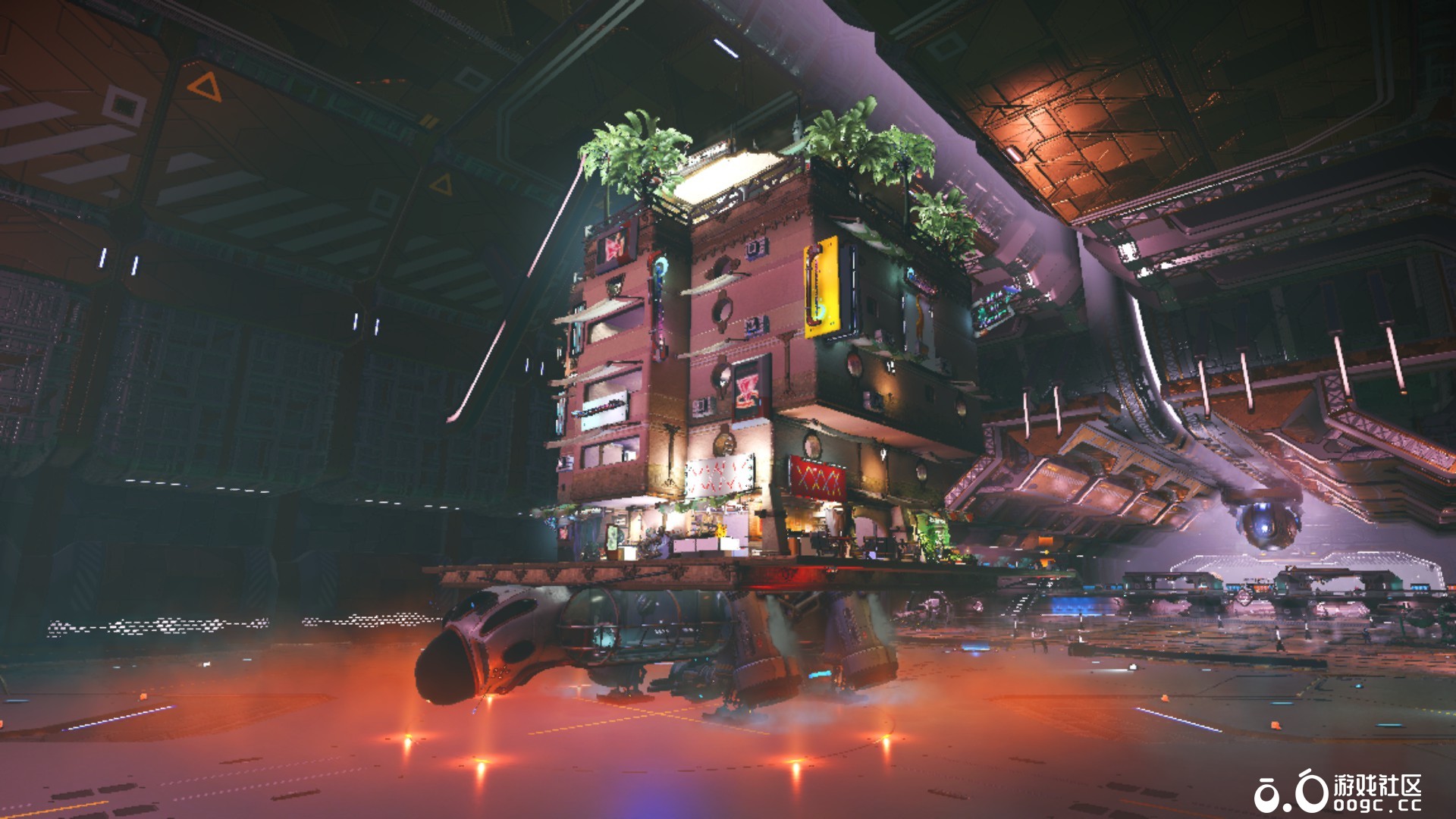 离谱但好逛！会飞的复古市井楼 ，自带老铺的浮空老城会飞的建筑。沉浸式空中烟火！-4