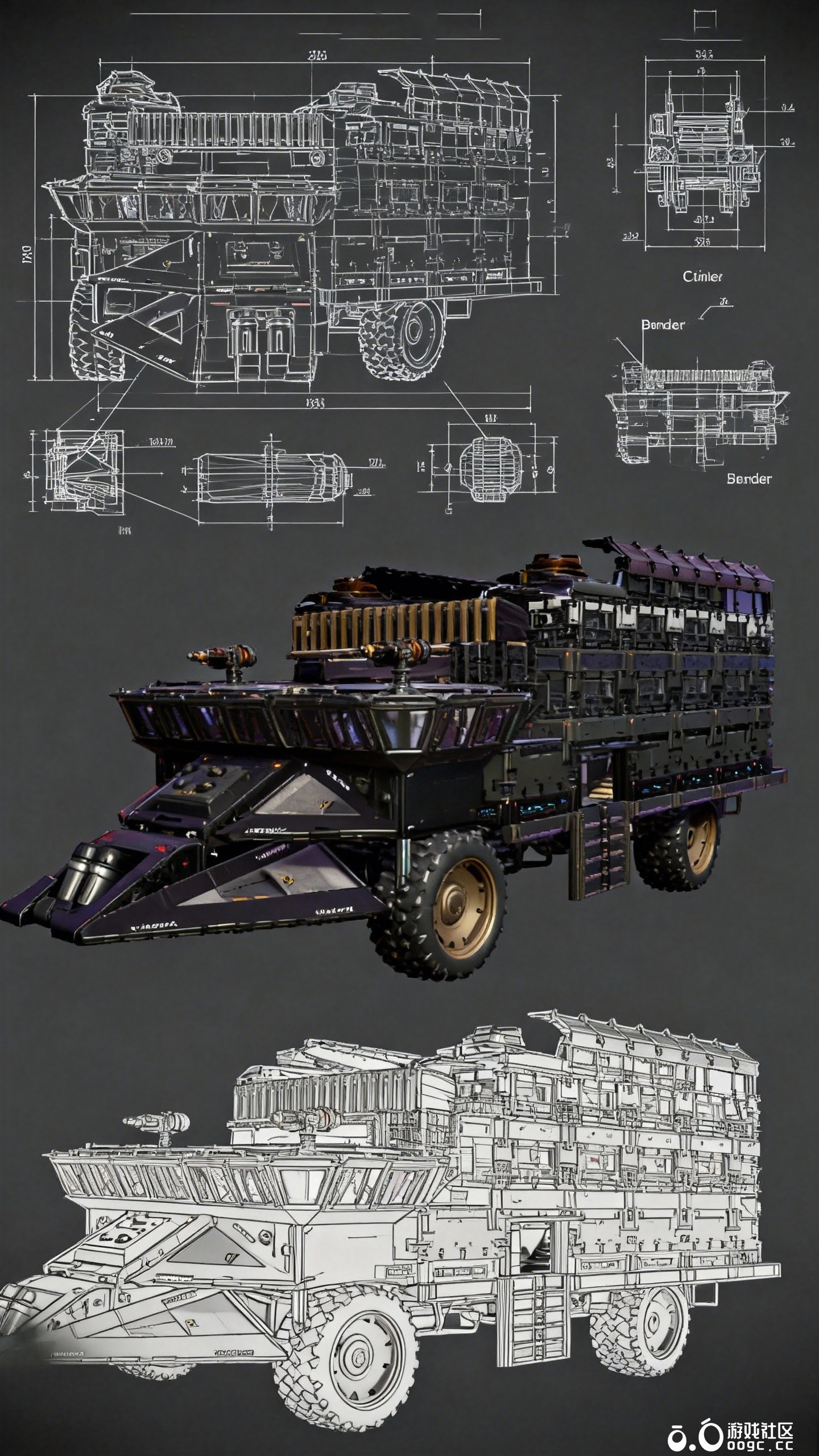 末日会飞的战车！也是房车，移动的末日大别墅，想飞哪就飞哪-2