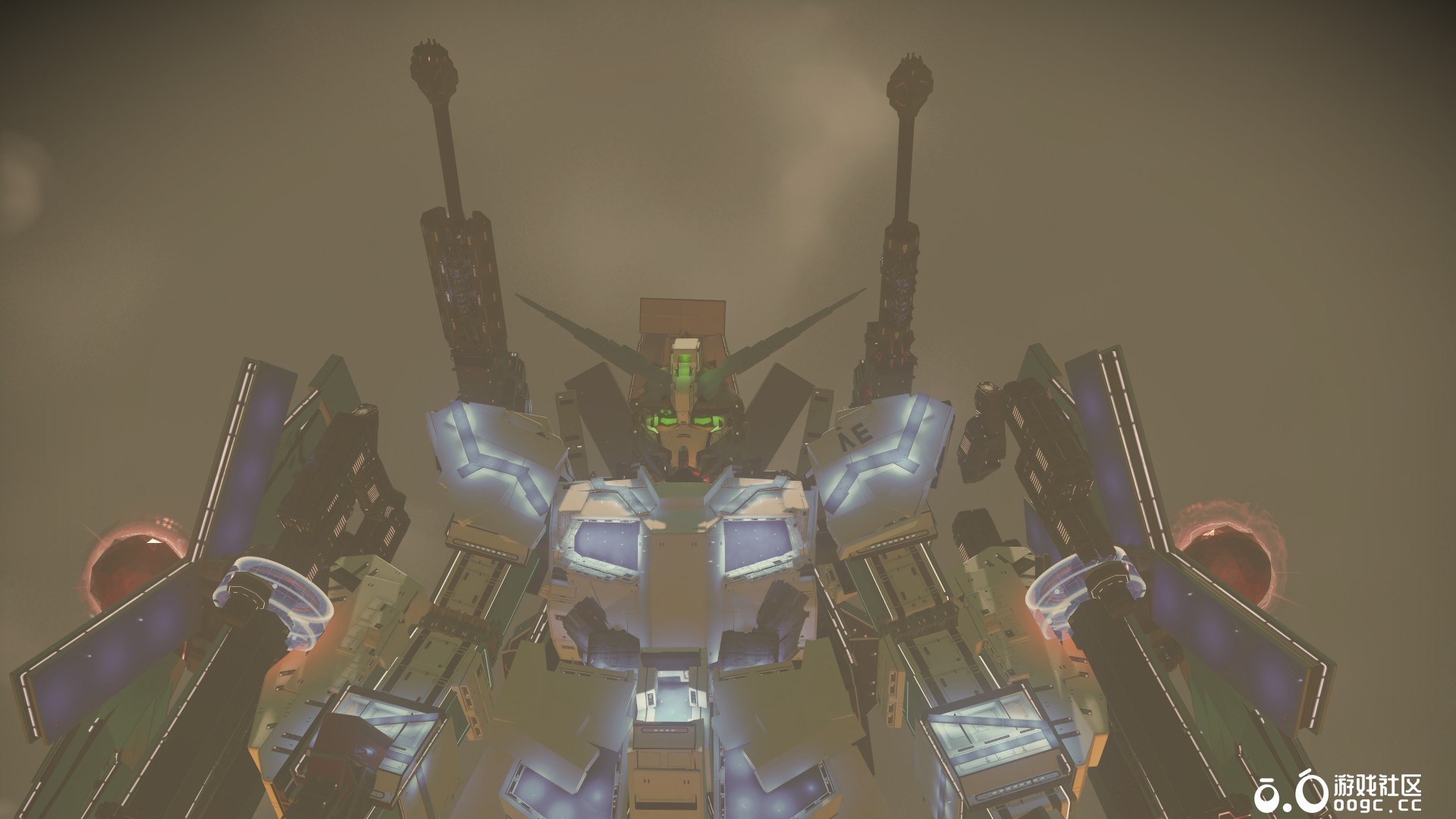 独角兽（蓝色全武装甲形态）这个形态是最终形态！完结，下一个飞翼零式再见！-1