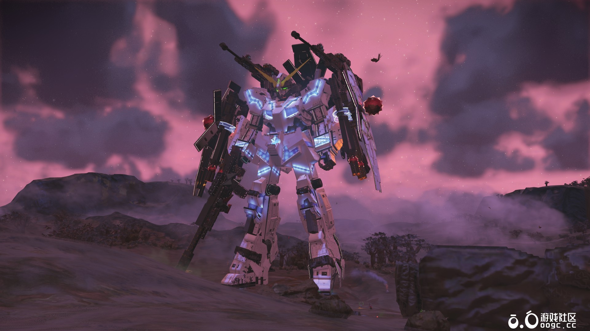 独角兽（蓝色全武装甲形态）这个形态是最终形态！完结，下一个飞翼零式再见！-4