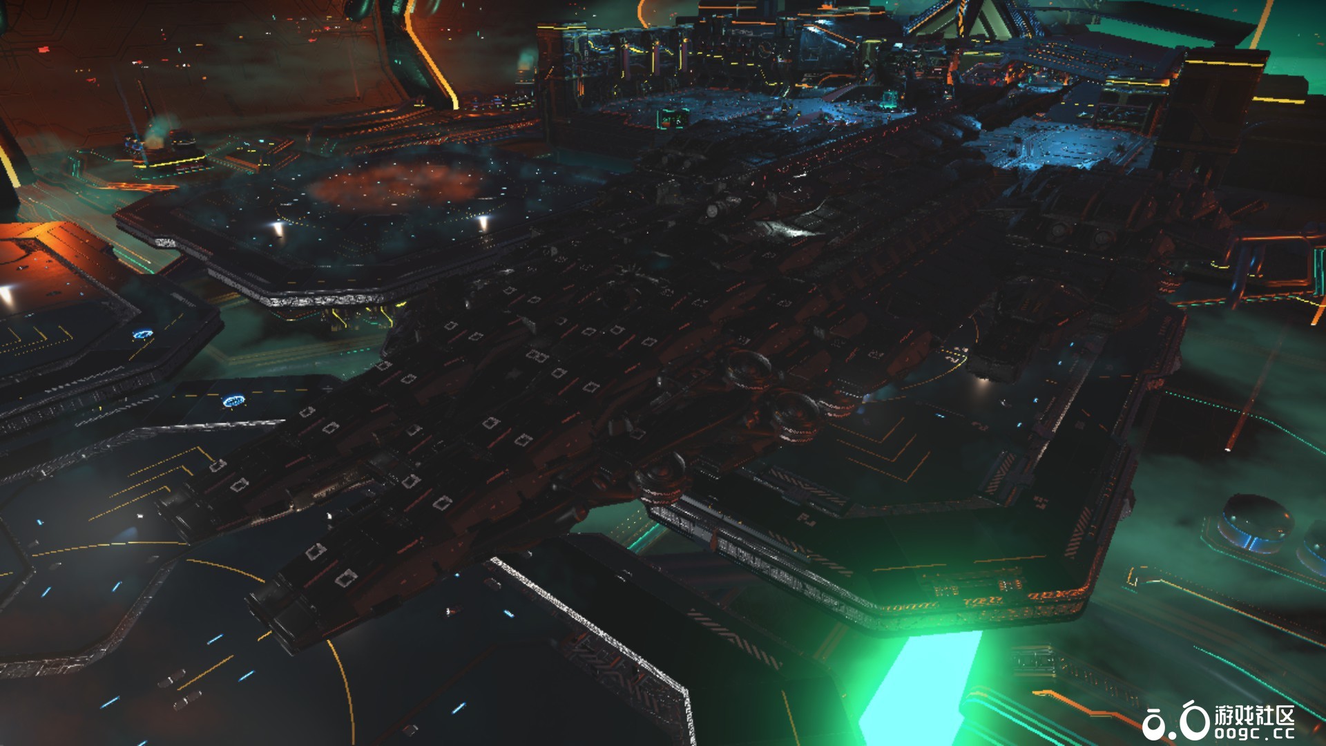 无人深空 超大型 护卫舰 手搓 非建模  居家系列-1