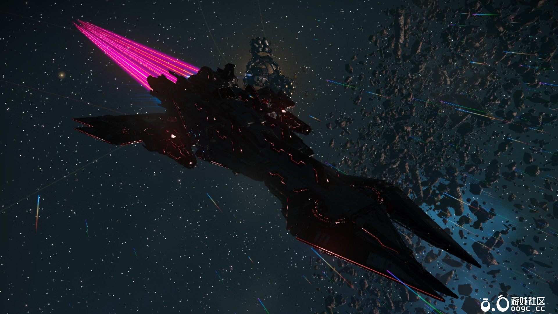 黑龙号歼星舰 14连喷 纯帅 S级-1