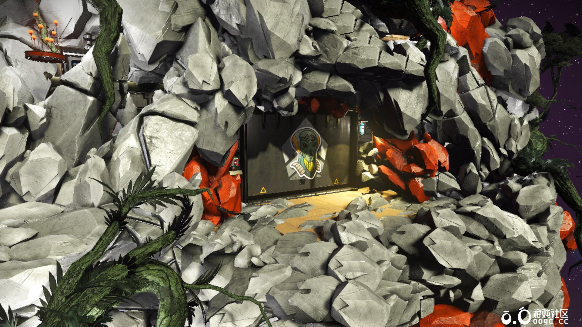 会飞的末日隐藏安全屋，空中石山避难所！-3