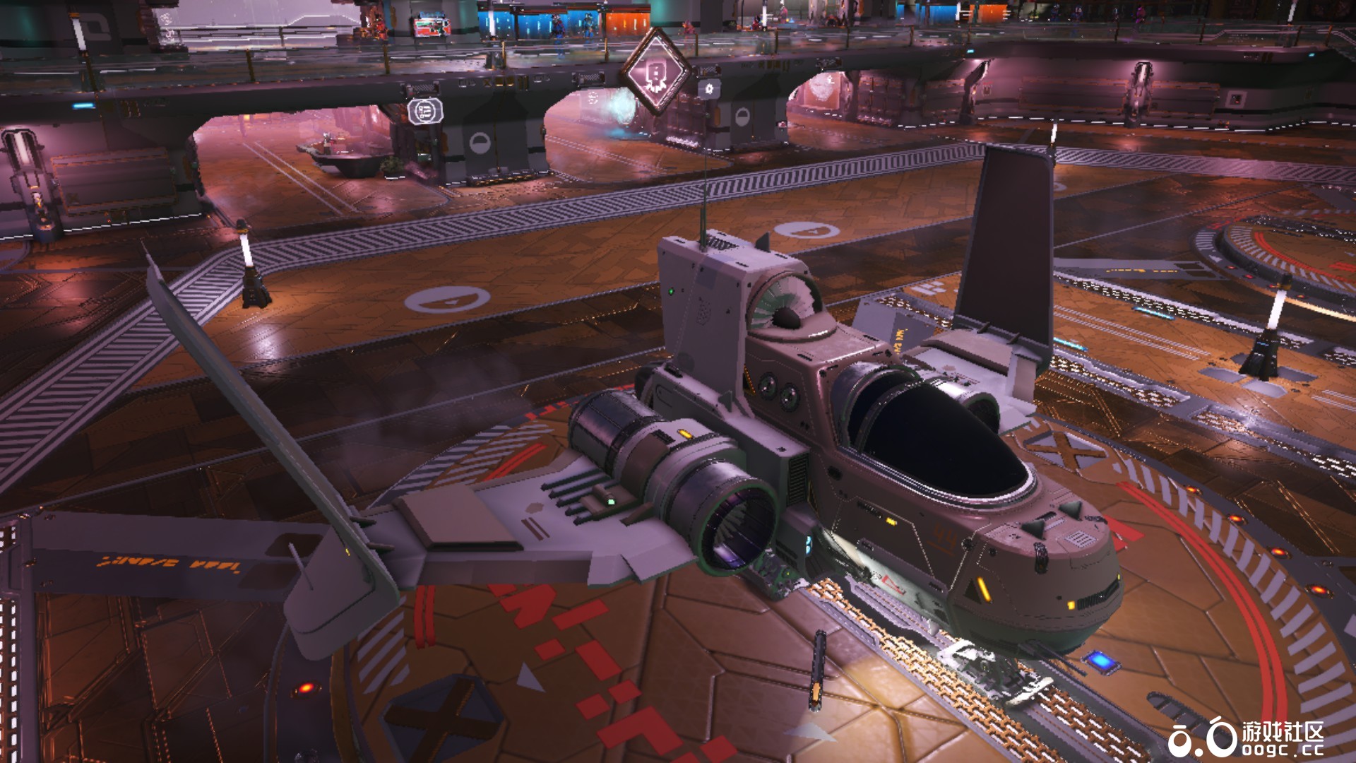 白色闪光柱子-2