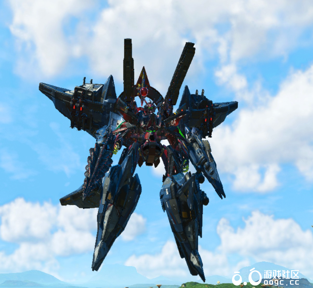 【无人深空】自定义护卫舰：多特布拉斯莱萨G·EXT（普通版），原版可见。烛曰首创-2