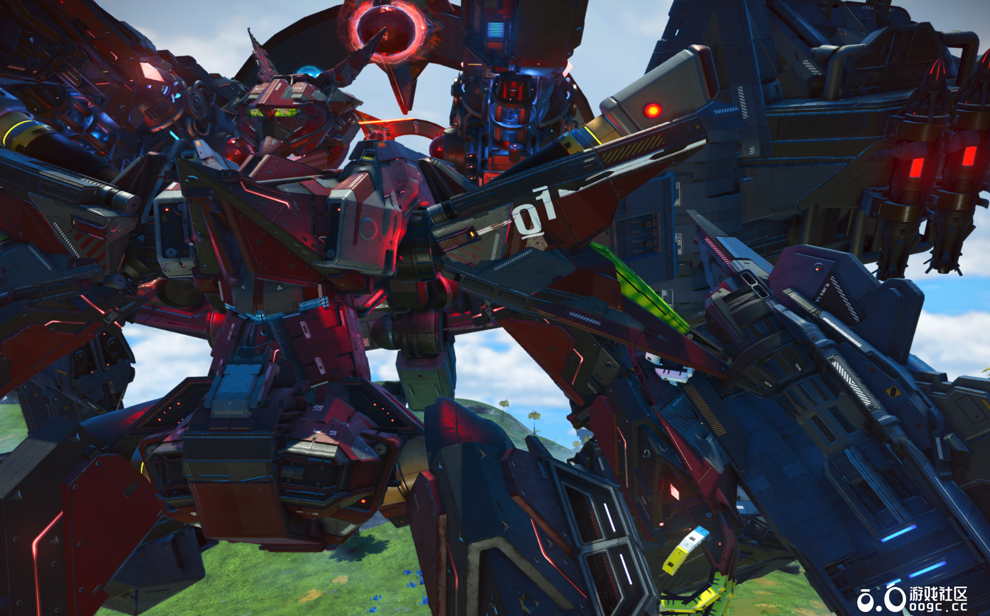 【无人深空】自定义护卫舰：多特布拉斯莱萨G·EXT（普通版），原版可见。烛曰首创-4