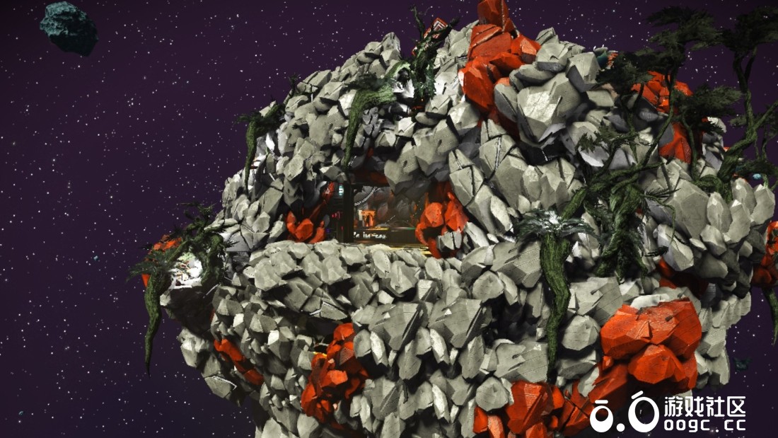 空中石山避难所！会飞的末日隐藏安全屋，天然防御 + 移动属性，生存体验拉满！-7