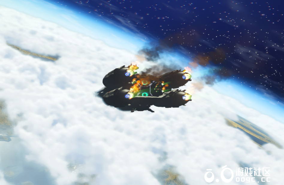 1:1深海迷航极光号飞船，带少量内构，烛曰首发-3