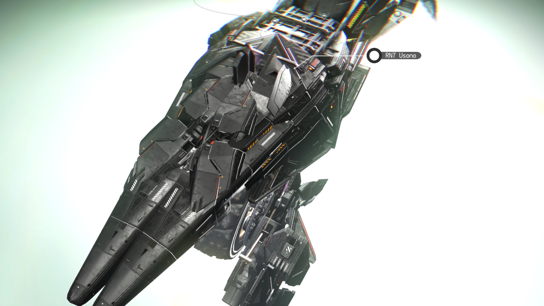 亚空锚点  站在尾气管装甲上飞船 没有第一人称-6