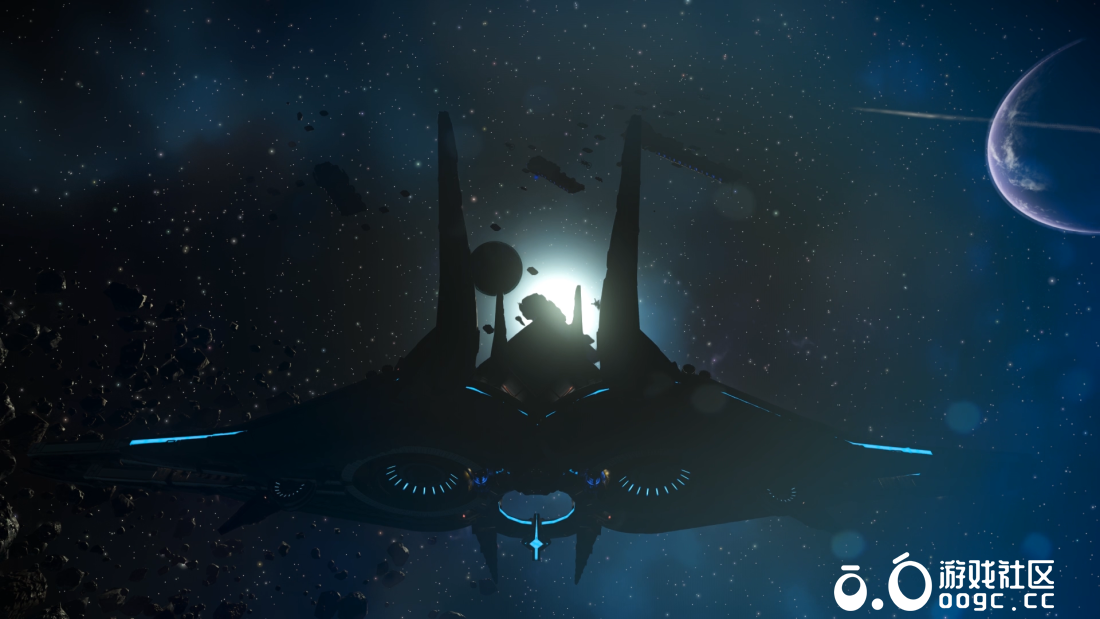 双子飞船（无需mod也能发光）【原神-旅行者的飞船】-3