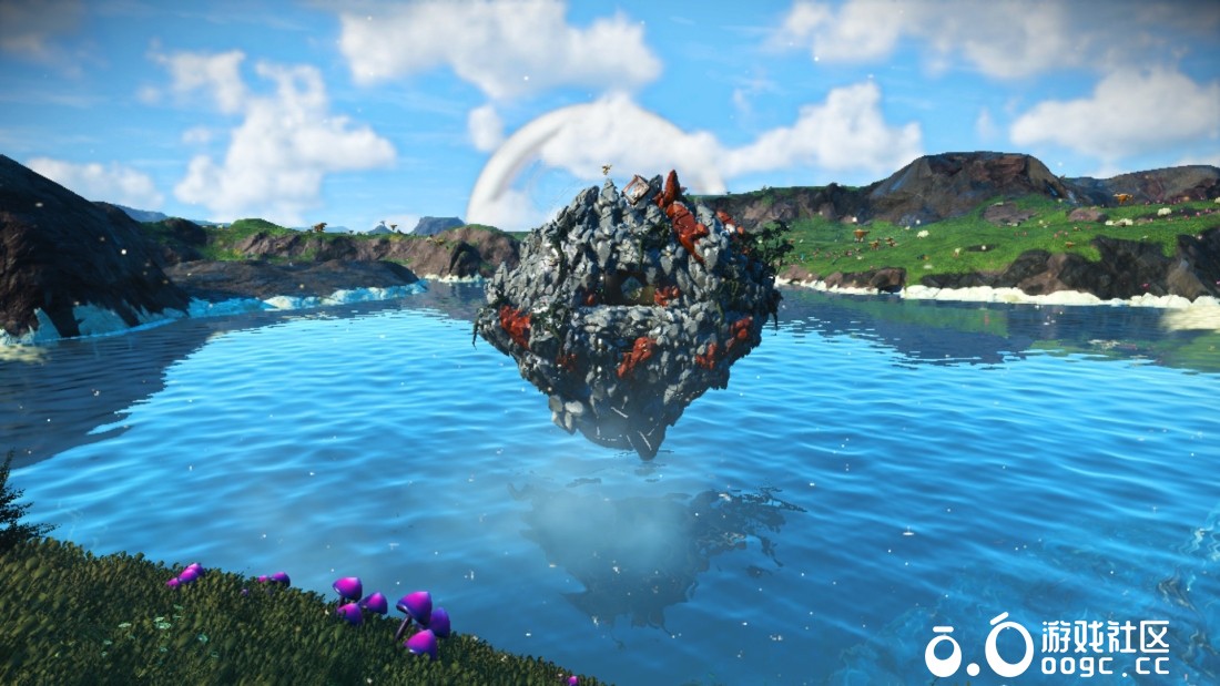 空中石山避难所！会飞的末日隐藏安全屋，天然防御 + 移动属性，生存体验拉满！-2