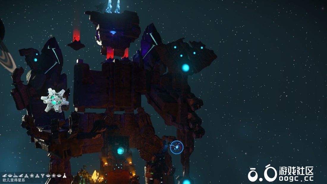 遗迹风格泰坦王座护卫舰（带有两只雕刻护卫）-3