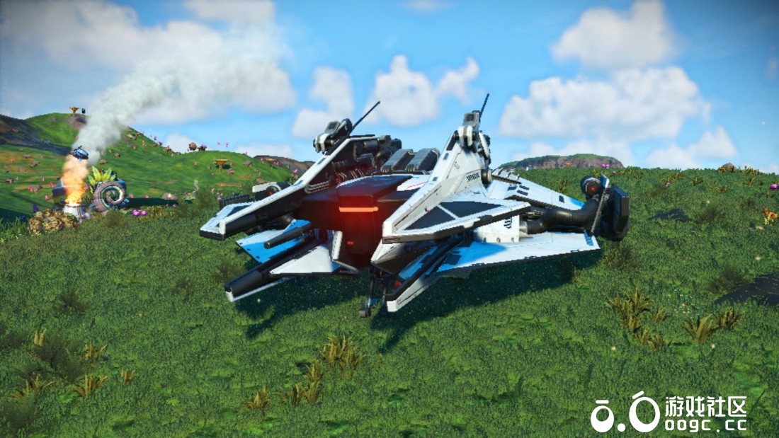 白色13喷顶配全增压拦截机-10