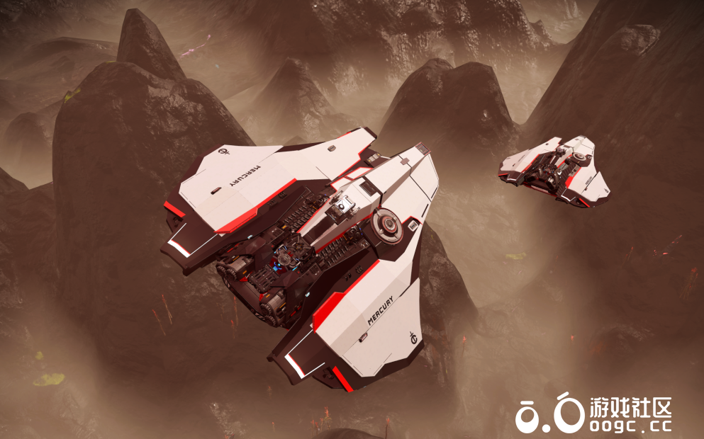 （含红白原皮涂装包）星际公民十字军水星1.0.1blackguard（Mercury Star Runner）-3