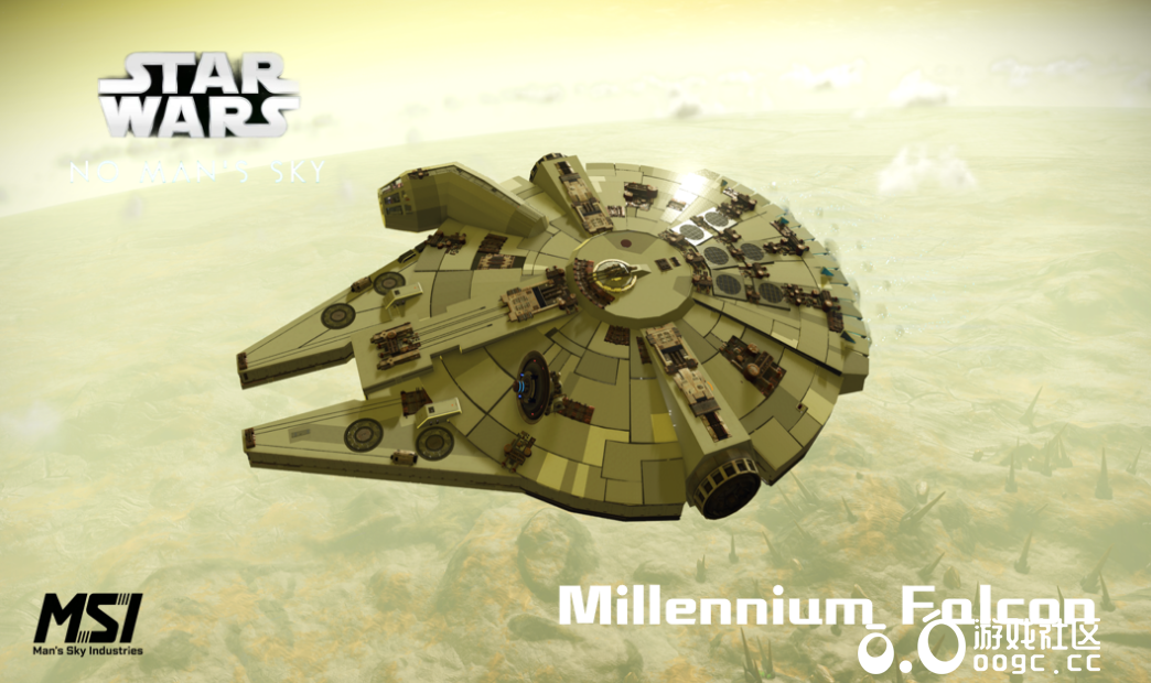 星球大战千年隼（索罗版）Millennium Falcon（solo）-1